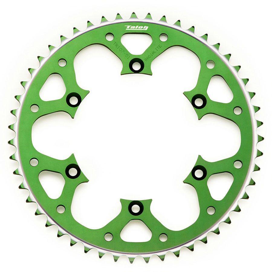 TALON GREEN REAR SPROCKET KAWASAKI KX250 19962008 [TALON KX/KXF REAR